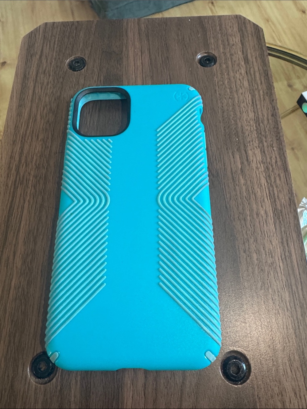 speck Turquoise Blue Textured Grip Phone Case
